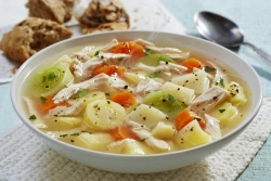 Chicken Soup with Habaneros